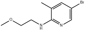 N-(5-Bromo-3-methyl-2-pyridinyl)-N-(2-methoxyethyl)amine Struktur