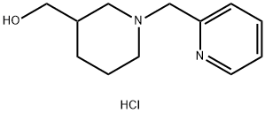 3-piperidinemethanol, 1-(2-pyridinylmethyl)- Struktur