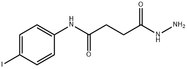 4-Hydrazino-N-(4-iodophenyl)-4-oxobutanamide Struktur