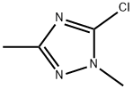 5-Chloro-1,3-dimethyl-1H-1,2,4-triazole Struktur