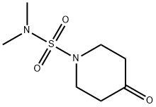 N,N-dimethyl-4-oxopiperidine-1-sulfonamide Struktur