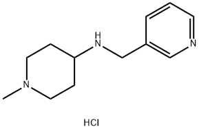 (1-Methyl-piperidin-4-yl)-pyridin-3-ylmethylamine-dihydrochloride Struktur