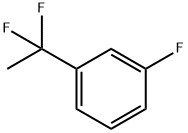 1-(1,1-Difluoroethyl)-3-fluorobenzene Struktur