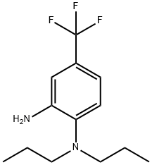 N~1~,N~1~-Dipropyl-4-(trifluoromethyl)-1,2-benzenediamine Struktur