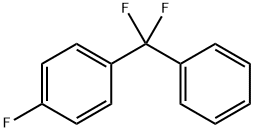 1-(Difluorophenylmethyl)-4-fluorobenzene Struktur