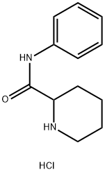 N-Phenyl-2-piperidinecarboxamide hydrochloride Struktur