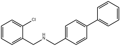 N-([1,1'-Biphenyl]-4-ylmethyl)(2-chlorophenyl)-methanamine Struktur