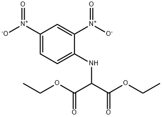 diethyl [(2,4-dinitrophenyl)amino]malonate Struktur