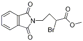 methyl 2-bromo-4-(1,3-dioxo-1,3-dihydro-2H-isoindol-2-yl)butanoate Struktur