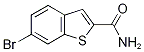 6-Bromo-1-benzothiophene-2-carboxamide Struktur