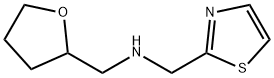 (Tetrahydrofuran-2-ylmethyl)(1,3-thiazol-2-ylmethyl)amine dihydrochloride Struktur