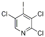 4-Iodo-2,3,5-trichloropyridine Struktur