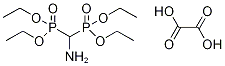 Tetraethyl(aminomethylene)bisphosphonate oxalate Struktur