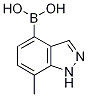 7-Methyl-1H-indazole-4-boronic acid Struktur