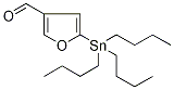 2-(Tributylstannyl)furan-4-carboxaldehyde Struktur