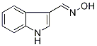 1H-Indole-3-carboxaldehyde oxime Struktur