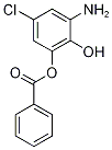 2-Amino-6-(benzoyloxy)-4-chlorophenol, 3-(Benzoyloxy)-5-chloro-2-hydroxyaniline Struktur