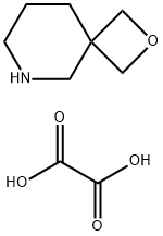 2-Oxa-6-azaspiro[3.5]nonane ethane-1,2-dioate Struktur