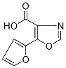 5-Fur-2-yl-1,3-oxazole-4-carboxylic acid 95% Struktur