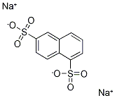 Naphthalene-1,6-disulphonic acid disodium salt, 5% aqueous solution Struktur