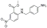 4-Amino-N-[2-(methoxycarbonyl)-4-nitrophenyl]benzylamine Struktur