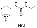 1-[(3S)-Piperidin-3-yl]-3-(prop-2-yl)urea hydrochloride, (3S)-3-{[(Prop-2-yl)carbamoyl]amino}piperidine hydrochloride Struktur