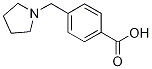 4-(PYRROLIDIN-1-YLMETHYL)BENZOIC ACI Struktur