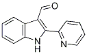 2-Pyridin-2-yl-1H-indole-3-carboxaldehyde Struktur