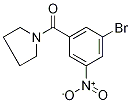 1-(3-Bromo-5-nitrobenzoyl)pyrrolidine 97% Struktur