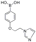 4-[2-(1H-Imidazol-1-yl)ethoxy]benzeneboronic acid 98% Struktur