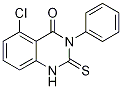 5-Chloro-2,3-dihydro-3-phenyl-2-thioxo-1H-quinazolin-4-one Struktur