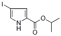 Prop-2-yl 4-iodo-1H-pyrrole-2-carboxylate, 4-Iodo-2-(isopropoxycarbonyl)-1H-pyrrole Struktur