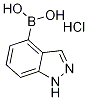 4-Borono-1H-indazole hydrochloride Struktur