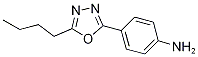 4-[5-(But-1-yl)-1,3,4-oxadiazol-2-yl]aniline Struktur