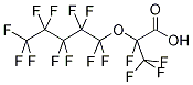 2,3,3,3-Tetrafluoro-2-(undecafluoropentoxy)propionic acid Struktur