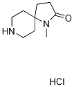 1-Methyl-1,8-diazaspiro[4.5]decan-2-onehydrochloride Struktur