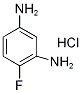 2,4-Diaminofluorobenzene hydrochloride Struktur