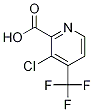 3-Chloro-4-(trifluoromethyl)pyridine-2-carboxylic acid Struktur