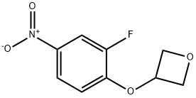 3-(2-Fluoro-4-nitrophenoxy)oxetane Struktur