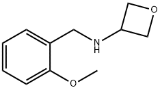 N-[(2-Methoxyphenyl)methyl]oxetan-3-amine Struktur