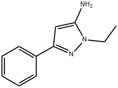 1-Ethyl-3-phenyl-1H-pyrazol-5-amine Struktur