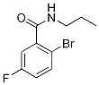 2-Bromo-5-fluoro-N-propylbenzamide Structure