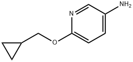 6-(cyclopropylmethoxy)pyridin-3-amine Struktur