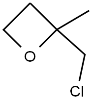 2-methyl-2-chloromethyloxetane Struktur