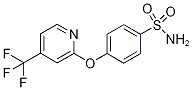 2-(4-Sulphamoylphenoxy)-4-(trifluoromethyl)pyridine Struktur