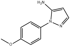 1-(4-Methoxyphenyl)-1H-pyrazol-5-amine Struktur