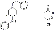 rac-cis Despropionyl Mefentanyl Maleate Salt Struktur