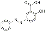 Phenylazosalicylic Acid-d5 Struktur