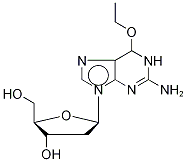 O6-Ethyl-2’deoxyguanosine-d5 Struktur