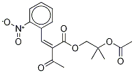 2-(2-Nitrobenzylidene)-3-oxobutanoic Acid, 2-Acetoxy-2-methylpropyl Ester-D6 Struktur